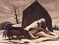 #318 ~ Winter - Farm in Winter