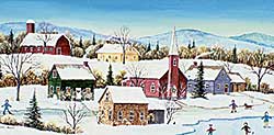 #494 ~ Mark - Little Village in Winter