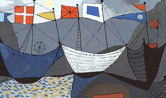 #13 ~ Binning - Untitled - Boats at Harbour