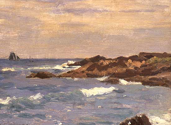 #26 ~ Brymner - Coast at Louisbourg