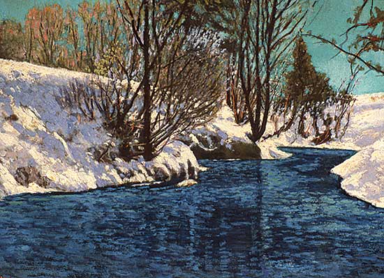 #28 ~ Carson - Stream in Winter