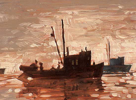 #65 ~ Genn - Seine Boats Off Point Roberts, B.C.