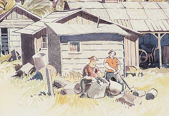 #70 ~ Glyde - Near Newman Rd. Saanich, 1990