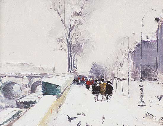 #88 ~ Herve - Paris, Hiver au Pont Neuf