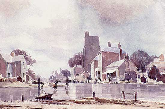 #215 ~ Leighton - Wet Day, Pulborough, Sussex