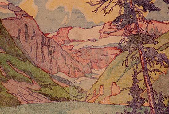 #244 ~ McLean - Untitled - Lake Louise