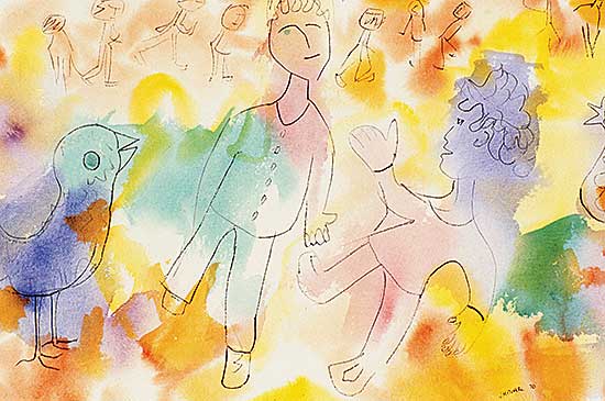 #249.1 ~ Mitchell - Untitled - Crowd Scenes