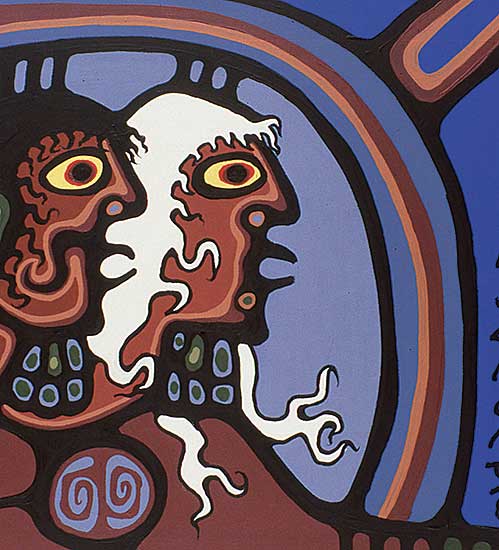 #254.1 ~ Morrisseau - Split Self in Dimensional Shift