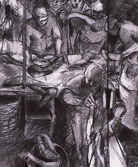 #273 ~ Perkins - Untitled - Market Scene