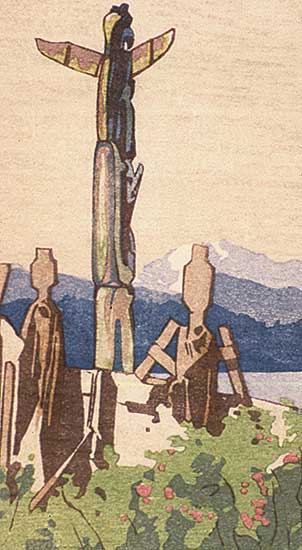 #279 ~ Phillips - Totems, Alert Bay