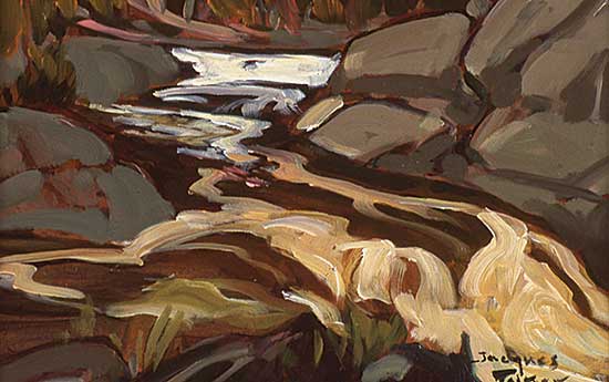 #285 ~ Poirier - Rapids sur la Riviere Chal...