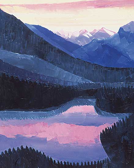 #293 ~ Pugh - Sunset Peyto Lake