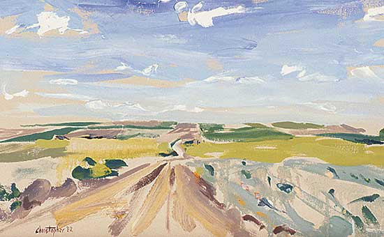 #409.4 ~ Christopher - Untitled - Praire Landscape