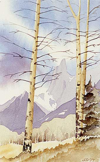 #412 ~ Davies - Mt. Ishbell, Banff