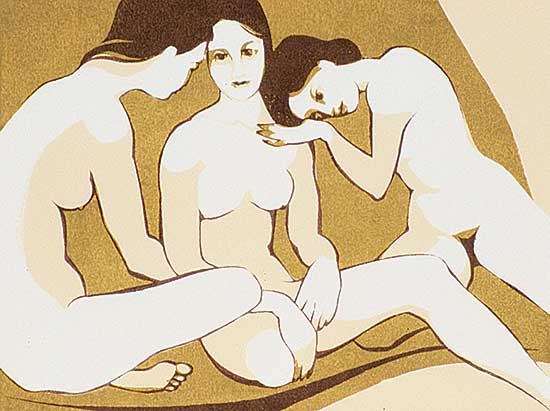 #432 ~ Lindoe - Three Seated  #15/17