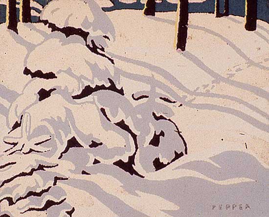 #437 ~ Pepper - Untitled - Snow Trail