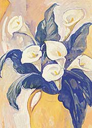 #239 ~ May - Untitled - Calla Lilies