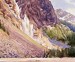 #276 ~ Phillips - Untitled - Cascade Mountain Waterfall in Spring