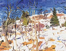 #303 ~ Roberts - Untitled - Winter Landscape