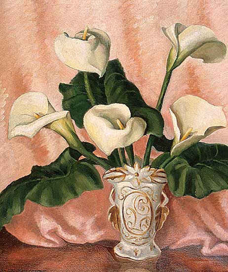 #52 ~ Cheney - Calla Lilies
