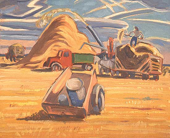 #75 ~ Faiers - Untitled - Threshing Team