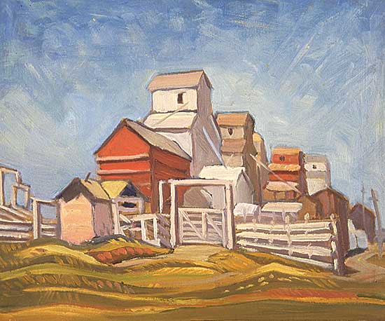#76 ~ Faiers - Untitled - Southern Alberta Grain Elevators