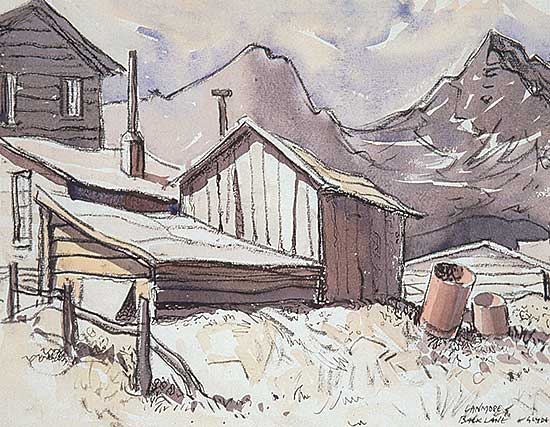 #97 ~ Glyde - Canmore Back Lane