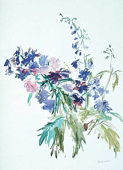 #143 ~ Kokoschka - Delphinium  #68/150