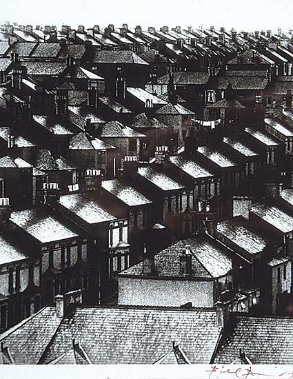#201 ~ Brandt - Untitled - Rooftops in Rain