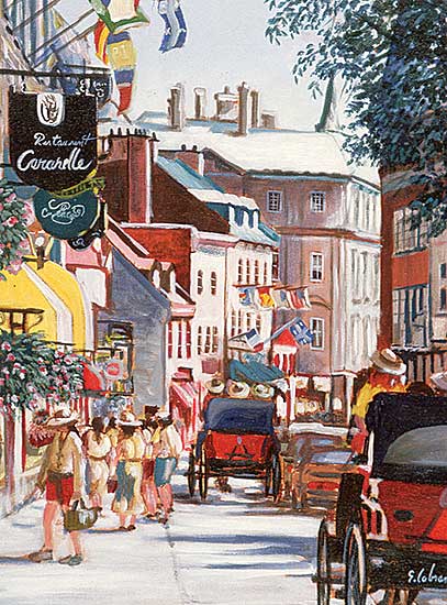 #209 ~ Labranche - Rue St. Louis, Vieux Quebec