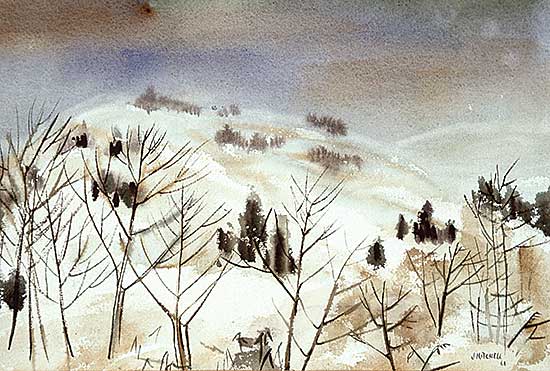 #251 ~ Mitchell - Winter on the Hill