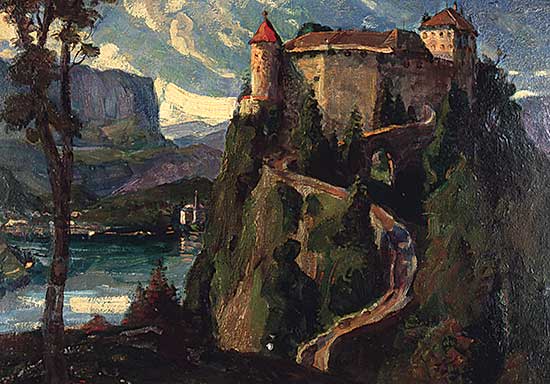 #302 ~ Riss - Untitled - Castle in Austria