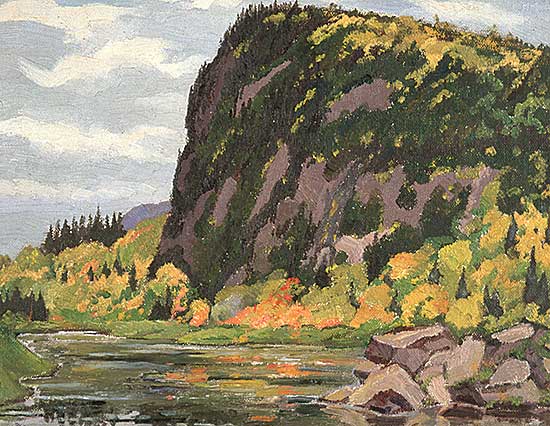 #332 ~ Taylor - In The Agawa Canyon at the Bridal Veil Falls