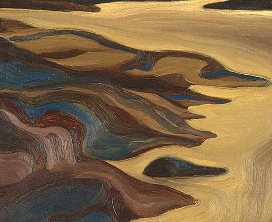 #342 ~ Warrener - Untitled - Golden Light on Water