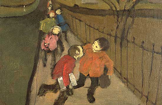 #343 ~ Winter - School Children