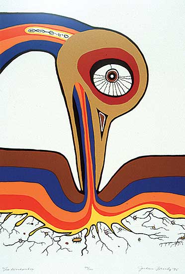 #407 ~ Beardy - The Woodpecker  #79/100