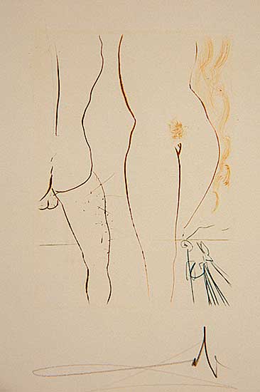 #416 ~ Dali - The Second Day [from the Decameron Suite]  #43/125