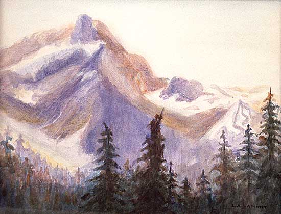 #467 ~ Lamont - Mount Sir Donald at Glacier