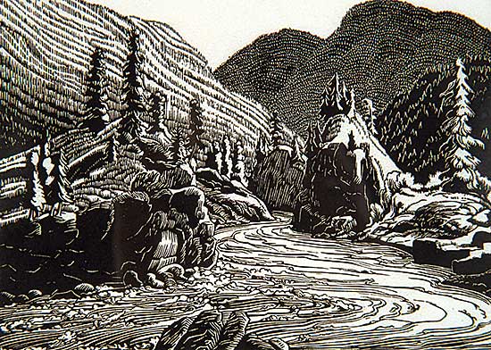 #513 ~ Shelton - The Fraser Canyon  #25/50