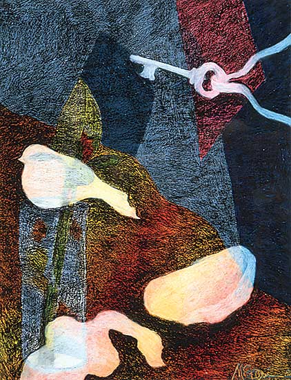 #524 ~ Spain - Untitled - Figures and Key