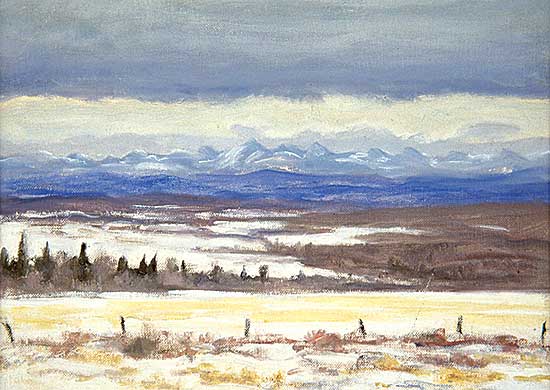 #533 ~ Turner - Harvest in Winter