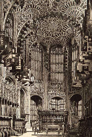#4 ~ Andrews - King Henry VII's Chapel, Westminster Abbey  #T.P. 3