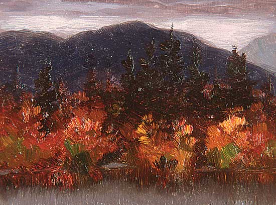 #14 ~ Browne - Autumn Day, Lake Placid N.Y.