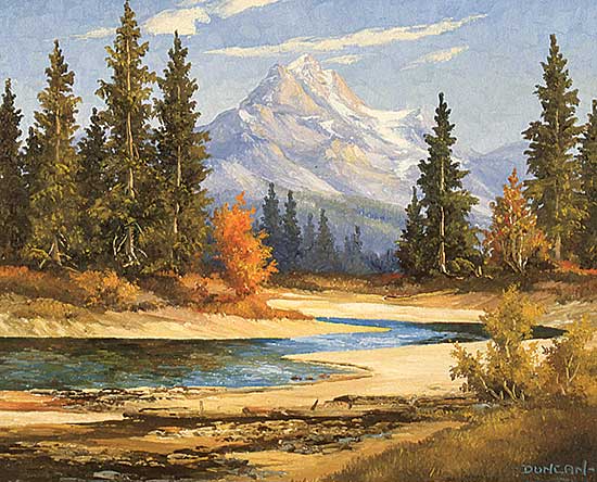 #24 ~ Crockford - Untitled - Fall in the Mountains