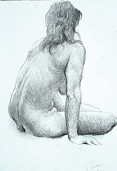 #84.1 ~ Lindner - Untitled - Figure Study