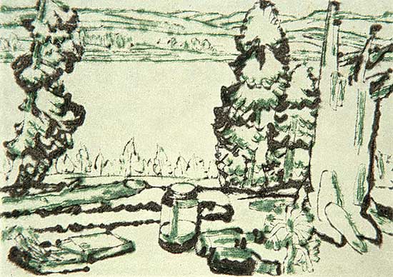 #93 ~ Milne - Painting Place / Hilltop