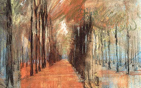 #119 ~ Plaskett - Autumn in the Luxenburg Gardens