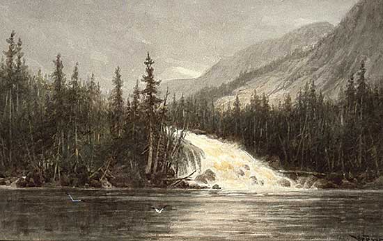 #155 ~ Verner - Untitled - Mountain Falls