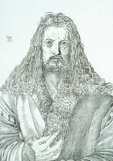 #461 ~ Durer - Untitled - Self Portrait