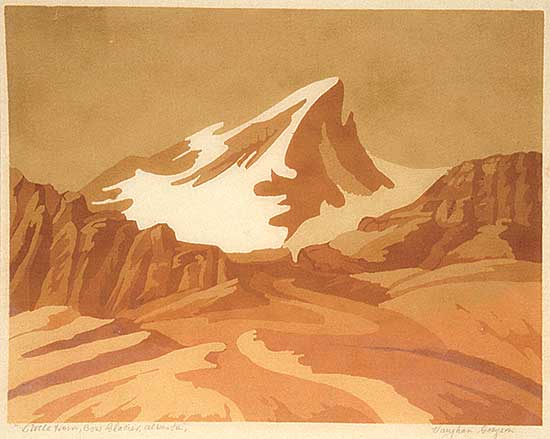 #484 ~ Grayson - Little Horn, Bow Glacier, Alberta